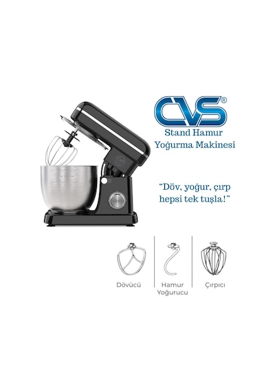 Cvs DN 4658 1300 W Hamur Yoğurma Makinesi