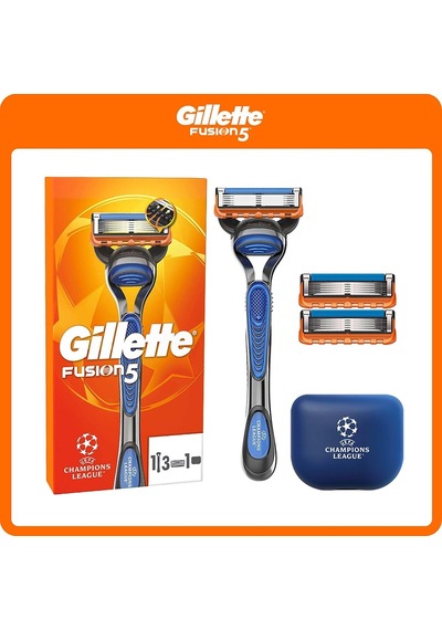 Uefa Champions League Special Edition Gillette Fusion5 Erkekler İçin Tıraş Makinesi