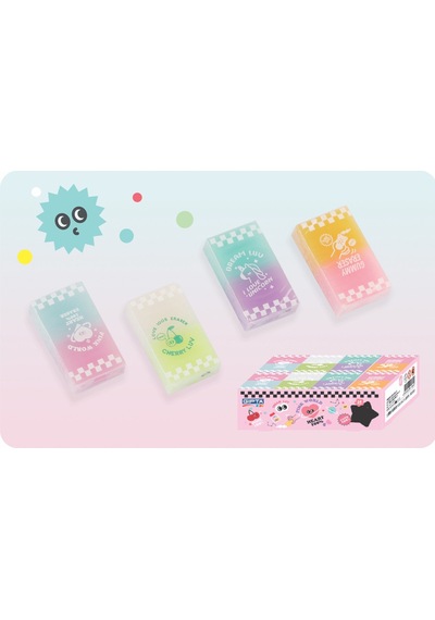 Gıpta Silgi Pink Word Transparent 24 Lü K234500