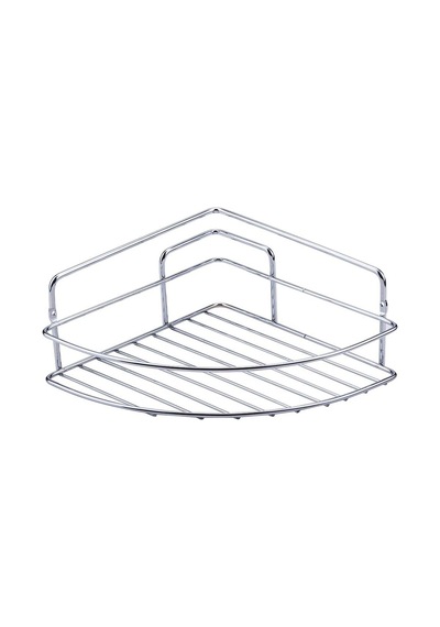 Metal Tel Köşe Şampuanlık Tekli 22X22 Çok Renkli