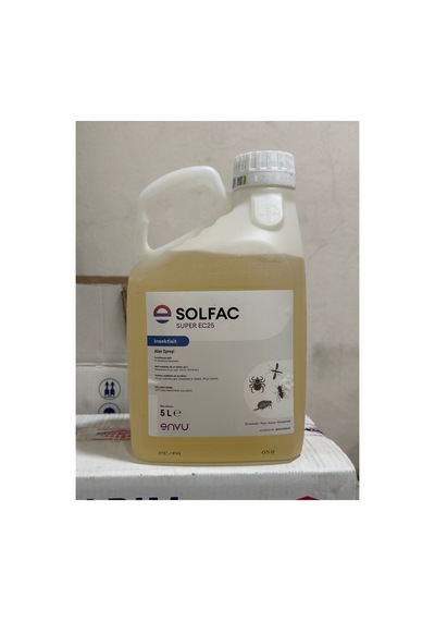 Solfac Ec 50 5lt Sivri Kara Sinek Haşere Bit Pire Kene Ilacı