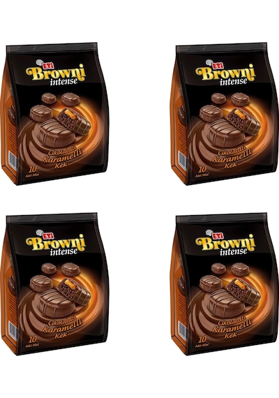 Eti Browni Intense Mini Karamelli 160 Gr. X 4 Adet