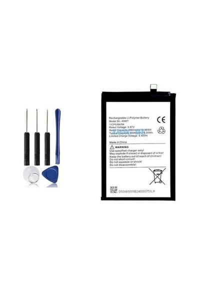 Tecno Spark 20c İle Uyumlu A+ Kalite Pil Batarya Bl-49st