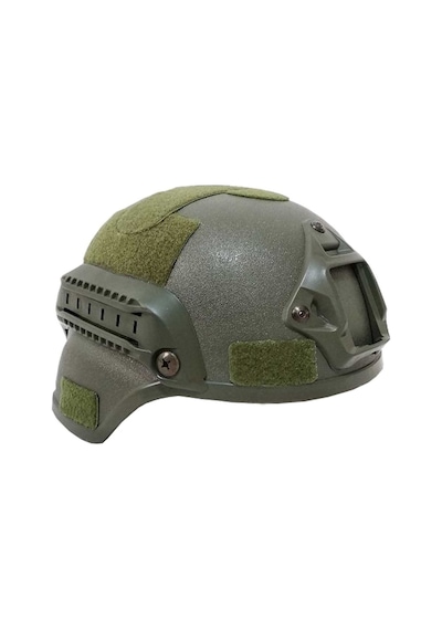 Tactical Airsoft Kask Kompozit Başlık Koruyucu Miğfer Haki-3822 Haki