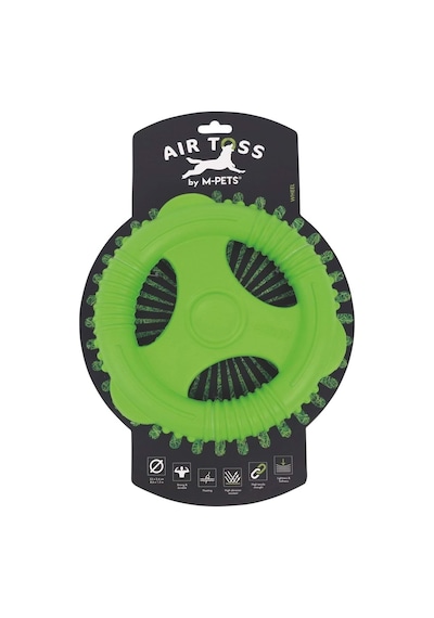 M-pets Aır Toss Whell Dayanıklı Suda Yüzen Köpek Oyuncağı Green