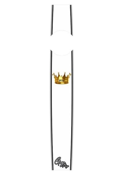 Cg Cg Beyaz Gold King Dekoratıf Depo Üstü Şeridi