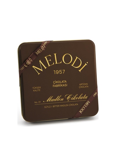 Melodi 1957 Serisi Metal Hediye Kutu Madlen 384g