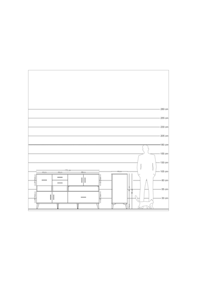 Hyperion Konsol 5 Raflı 4 Çekmeceli 4 Kapaklı 176x44x99 Antrasit- Antrasit-aytaşı/antrasit Hyperion Konsol 5 Raflı 4 Çekmeceli 4 Kapaklı 176x44x99 Antrasit- Antrasit-aytaşı/antrasit