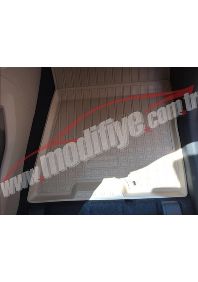 Hyundaı Tucson 2015-2020 Arası Kauçuk Havuzlu Bej Paspas