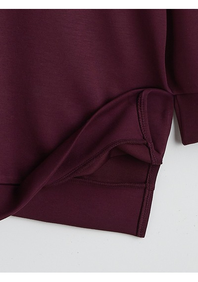 Lcw Everyday Mürdüm Dik Yaka Kadın Sweatshirt Tunik