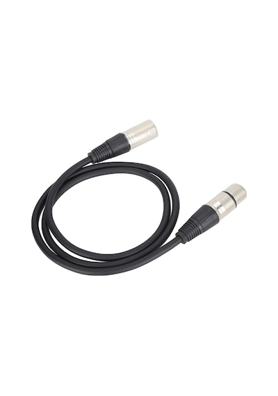 Mikrofon Kablosu 3 M - Xlr Erkek Xlr Dişi Siyah