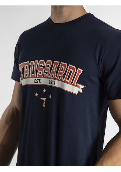 TRUSSARDI Erkek T'shirt  TRRD003632 Lacivert