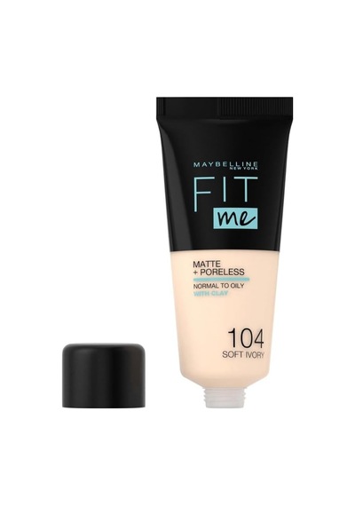 New York Fit Me +poreless Fondöten - 104 Soft Ivory 30 Ml 0