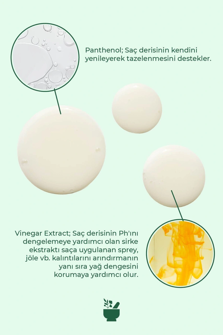 Cosmed İnce Telli ve Yağlı Saçlar için Sülfatsız Kil İçeren Şampuan - Balancing Clay Shampoo - 400 ml