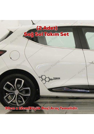 Toros Kapı Altı Sticker Renault Toros Sticker Renault Oto Sticker