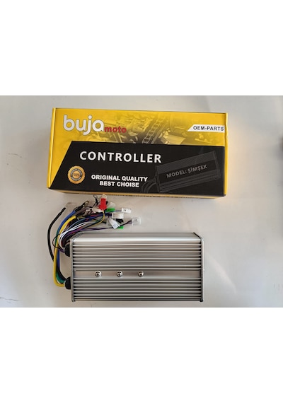 Ebike Buja Sarı Akıllı Beyin %30 Extra Mesafe Ve Hız 48-84v 55 Ah 5000w Bj-482