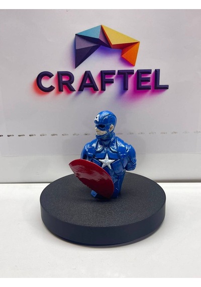 Captain America Kaptan Amerika Büst 10 Cm Koleksiyonluk Figür
