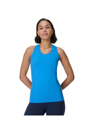 Sweaty Betty Sweaty Betty Athlete Seamless Workout Tank Kadın Koşu Tişört 5131 Mavi