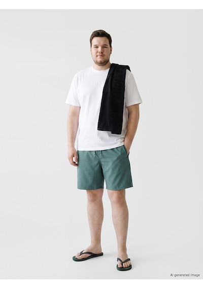 Lcw Swımwear Petrol Kısa Boy Erkek Deniz Şortu