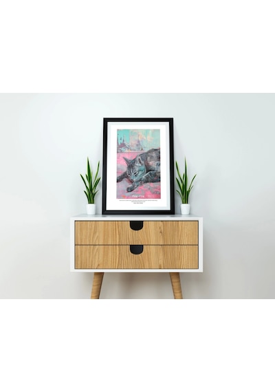 Paw-pow No:14 Art Print