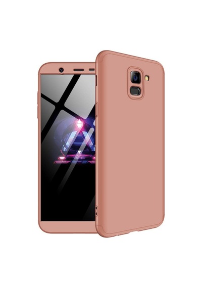Samsung Uyumlu Galaxy A8 Plus Kilif 3 Parçali 360 Tam Korumali Gkk Kapak 393154006