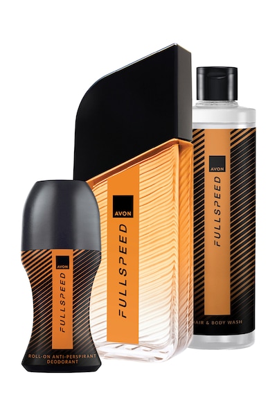 Full Speed 100 Ml. Erkek Parfüm 50 Ml. Rollon Ve 250 Ml. Saç Vücut Şampuanı Paketi Turunçgil