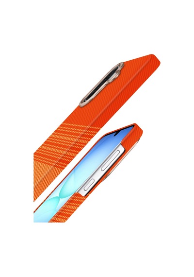 Samsung Galaxy A17 5g Vega Magsafe Kapak - Turuncu 0.2M-Çok Renkli