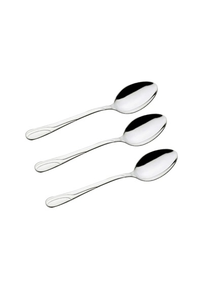 Viatom Gökkuşağı Modeli 12 Kişilik Yemek Kaşığı Metal