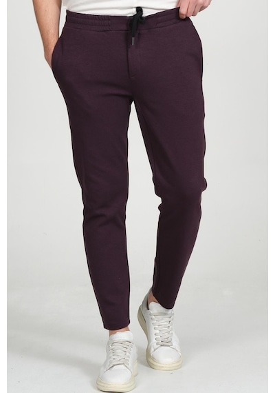 Cekmon Rahat Beli Lastikli Erkek Jogger Pantolon Siyah
