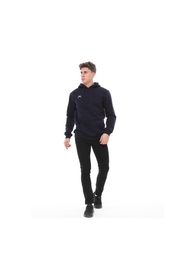 Raru Erkek Kapüşonlu Sweatshirt Lepıdus Lacivert