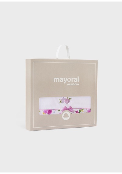 Mayoral Kız Bebek Battaniye - Mayoral - Beyaz - 1 Beyaz