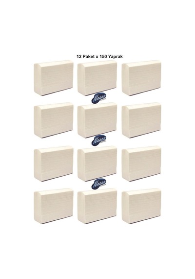 Çelikpençe Z Katlama Dispenser Havlu 12 x 150'li