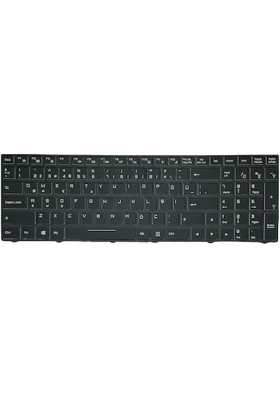 Monster N250ju, N250lu Notebook Klavyesi Siyah Tr Işıklı Ver.1 / Kl0005ld