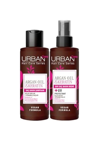Ayrex Şampuan 100 Ml + Sıvı Saç Kremi 100 Ml Argan Yağı &amp Keratin 2'li Set
