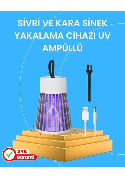 Hubrendy Kargo Çocuk Ve Evcil Hayvan Dostu Sivrisinek Yakalama Lambası
