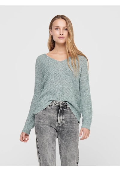 Jdy Jdynew Megan L/s Pullover Knt Noos Kadın Kazak 15208245 Yeşil