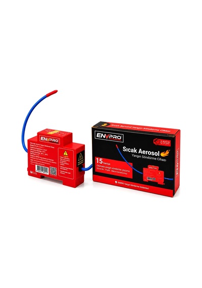 Isı - Sıcak Aerosol Otomatik Yangın Söndürme Cihaz Emv-5687 5468