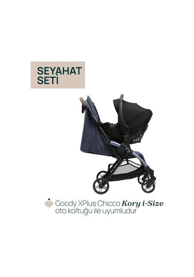 Chicco Goody Xplus Bebek Arabası Radıant Blue 07087040380000