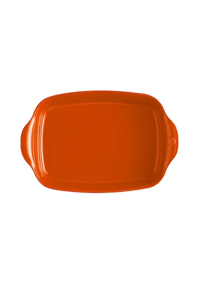 Emile Henry Tart Börek Fırın Kabı Dikdörtgen 42,5 X 28 Cm Turuncu/toscane Turuncu