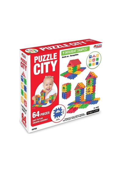 Puzzle  City 64 Parça