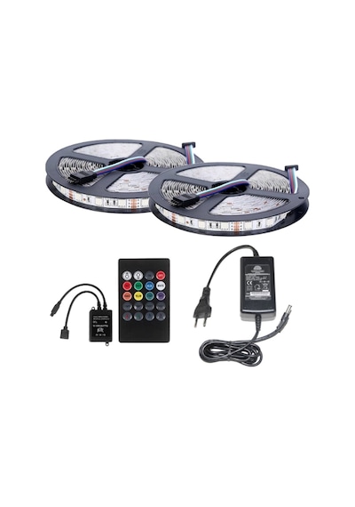 Sese ve Müziğe Duyarlı Rgb Led 5-10 Metre 5050 Smd 3 Çip Set (229337725)
