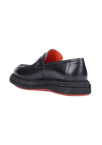 Shoetyle - Siyah Hakiki Deri Bağcıksız Erkek Günlük Ayakkabı 250-2575-1535 Deri Siyah Shoetyle - Siyah Hakiki Deri Bağcıksız Erkek Günlük Ayakkabı 250-2575-1535 Deri Siyah