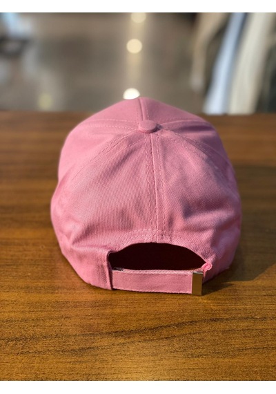 Hamze Basic Model Düz Pembe Renk Cap Şapka