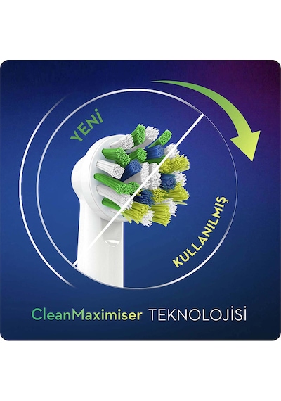 Oral-B Cross Action Clean Maximizer Diş Fırçası Yedek Başlığı 6’lı