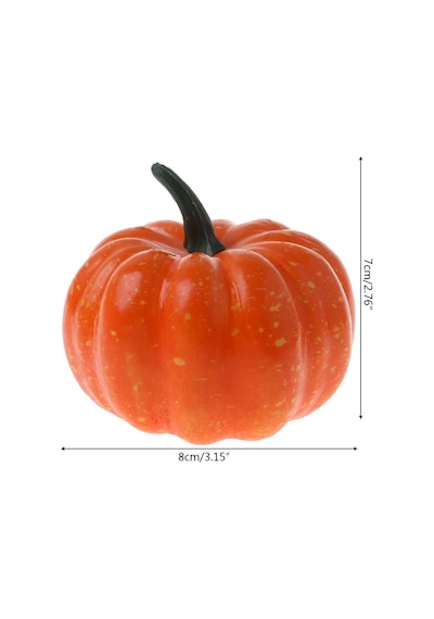 Yapay Sebze Kabak Bal Kabağı Turuncu 8cm 1adet Yapay Sebze Kabak Bal Kabağı Turuncu 8cm 1adet