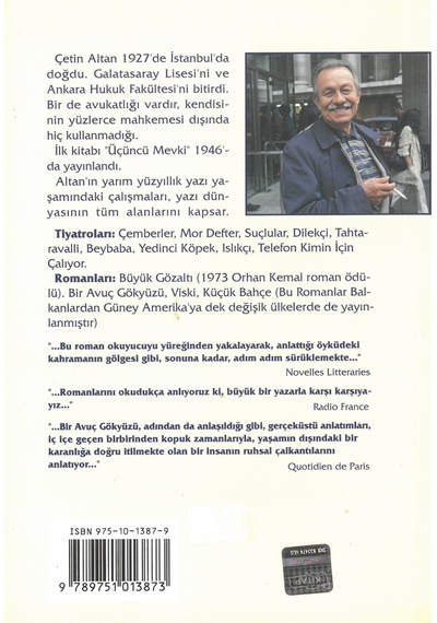 Bir Avuç Gökyüzü - Çetin Altan