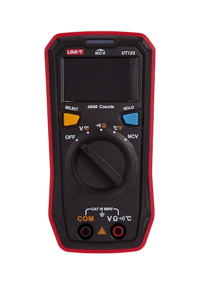 Unı-t Ut123t Cep Ölçüm Cihazı, 600 V Ac/dc, -40 C-300 C/-40 F-572 F