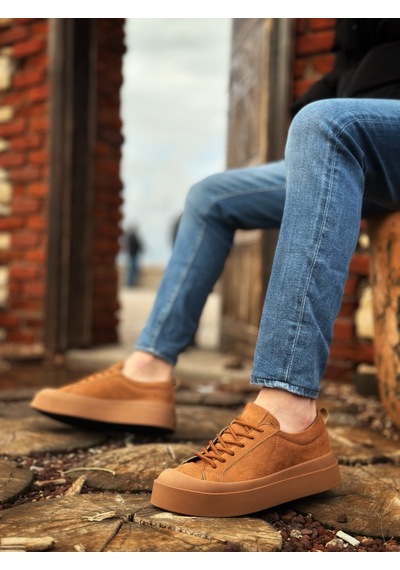 Ba500 Boa Özel Termo Taban Taba Casual Erkek Ayakkabı Taba