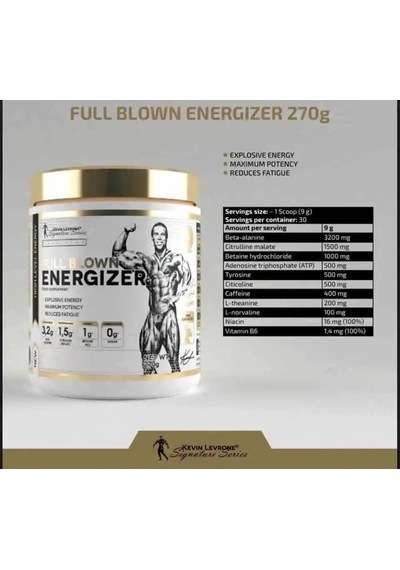 Kevin Levrone Gold Full Blown Preworkout Energızer 270 G