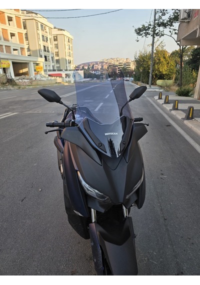 Motocam Yamaha Xmax Ön Cam 2018-2022 Model 65cm Füme Renkli 4mm
